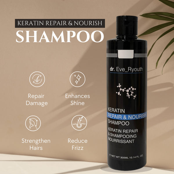 Keratin Repair & Nourish Shampoo 300 ml