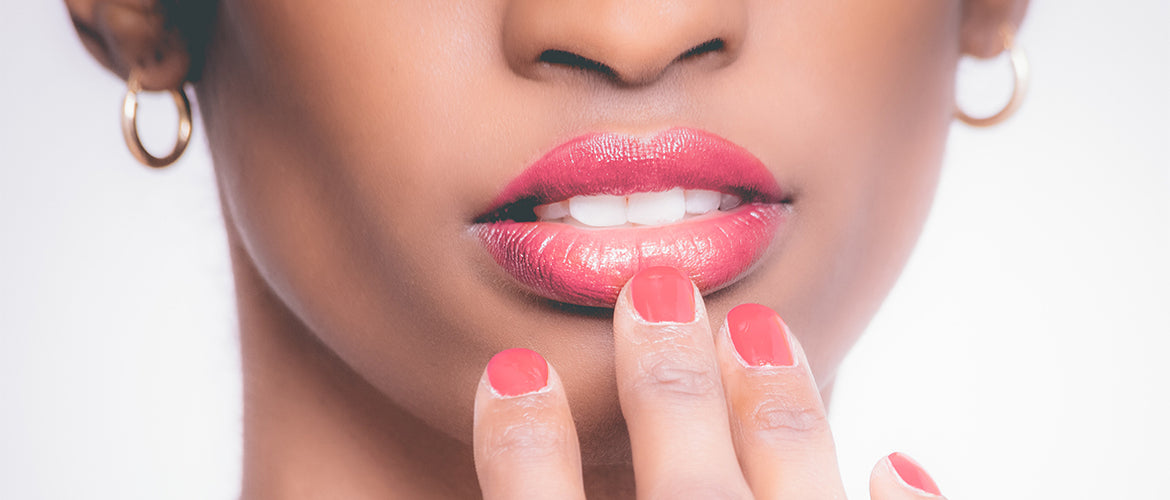 Pink Valentine's lip tutorial for all ages