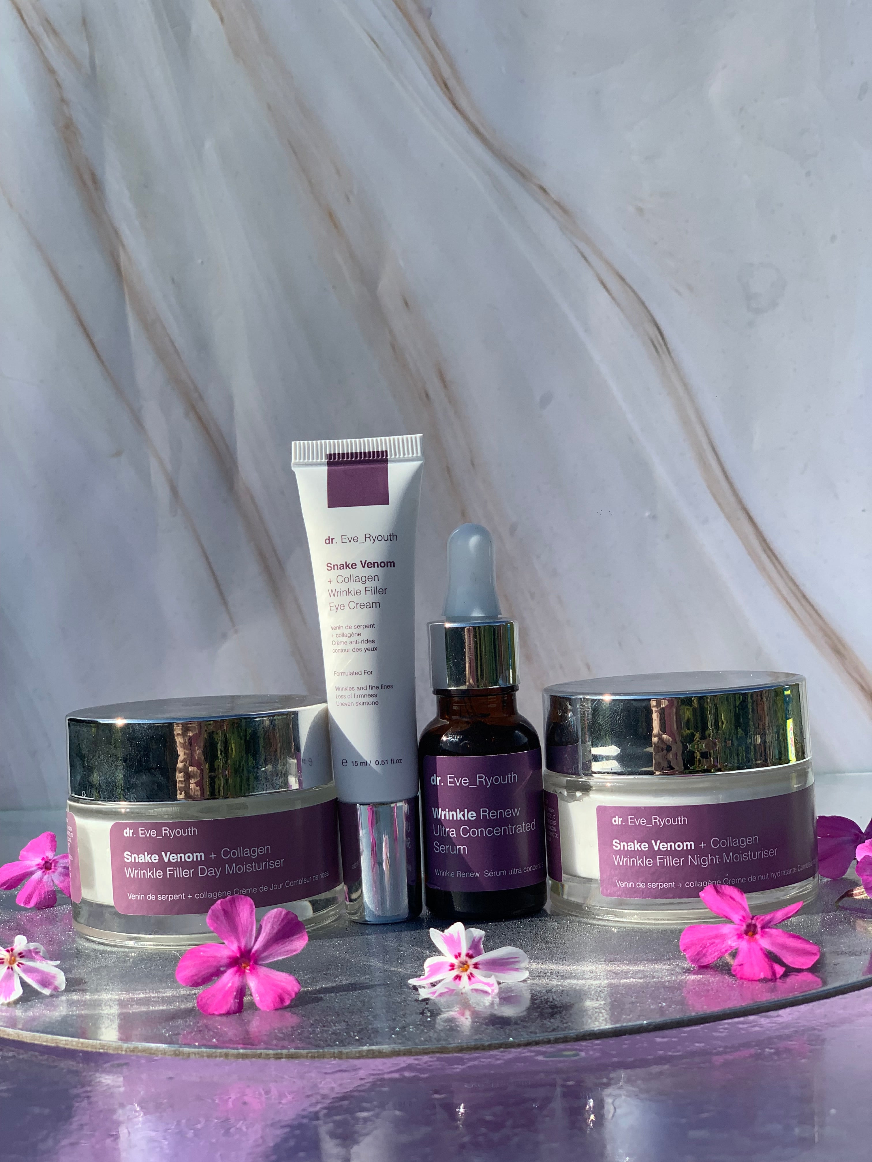 Unveiling Age-Defying Beauty: Discover the Dr. Everyouth Snake Venom + Collagen Wrinkle Filler Range