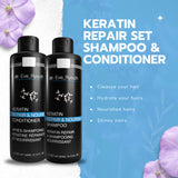 Keratin Repair & Nourish Shampoo 300ml + Keratin Repair & Nourish Conditioner 300ml