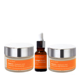 DAY AND NIGHT SET  (Vitamin C + Hyaluronic Acid Hydrabright Day Moisturiser 50ml Vitamin C + Hyaluronic Acid Hydrabright Night Moisturiser 50ml+ Collagen Booster Ultra Concentrated Serum 15ml