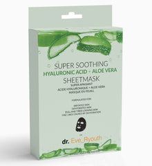 Super Soothing Hyaluronic Acid + Aloe Vera mask