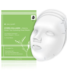 Hydro-Collagen + Matcha Green Tea Hydrating Sheet Masks x 3